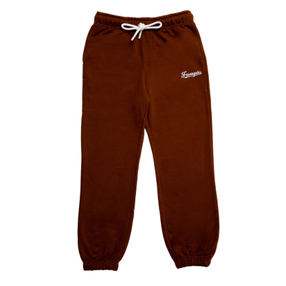 Basic Logo Mocha Joggers