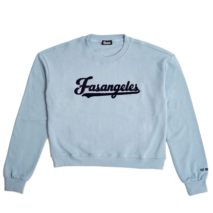 Peluche Logo Dusty Crewneck