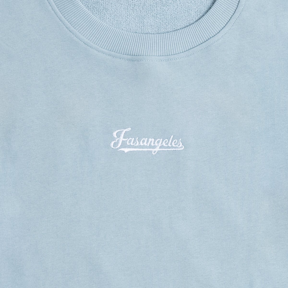 Basic Logo Dusty Blue Crewneck