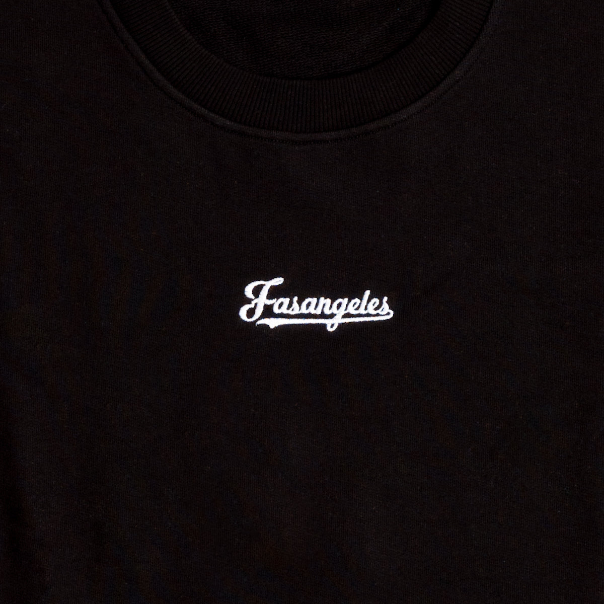 Basic Logo Black Crewneck