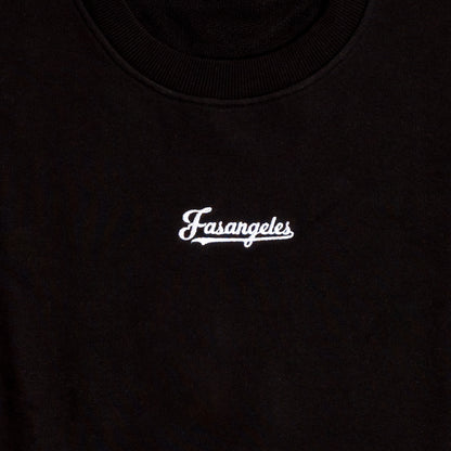 Basic Logo Black Crewneck