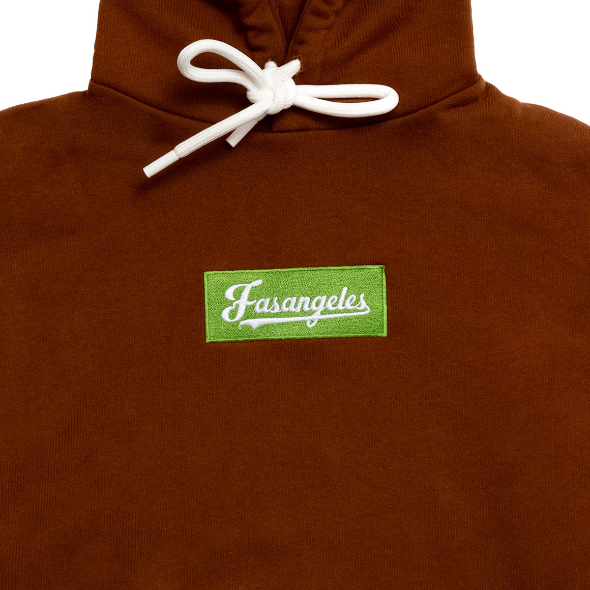 Brat on Mocha Brown Hoodie