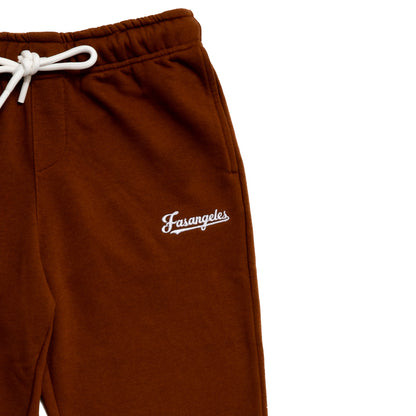 Basic Logo Mocha Joggers
