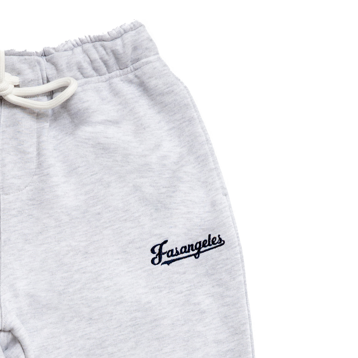 Basic Logo Mélange Grey Joggers