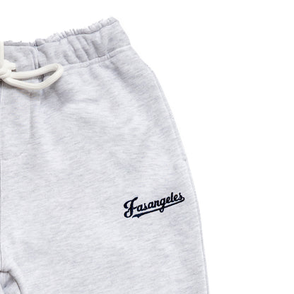 Basic Logo Mélange Grey Joggers